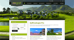Desktop Screenshot of ongolf.fi